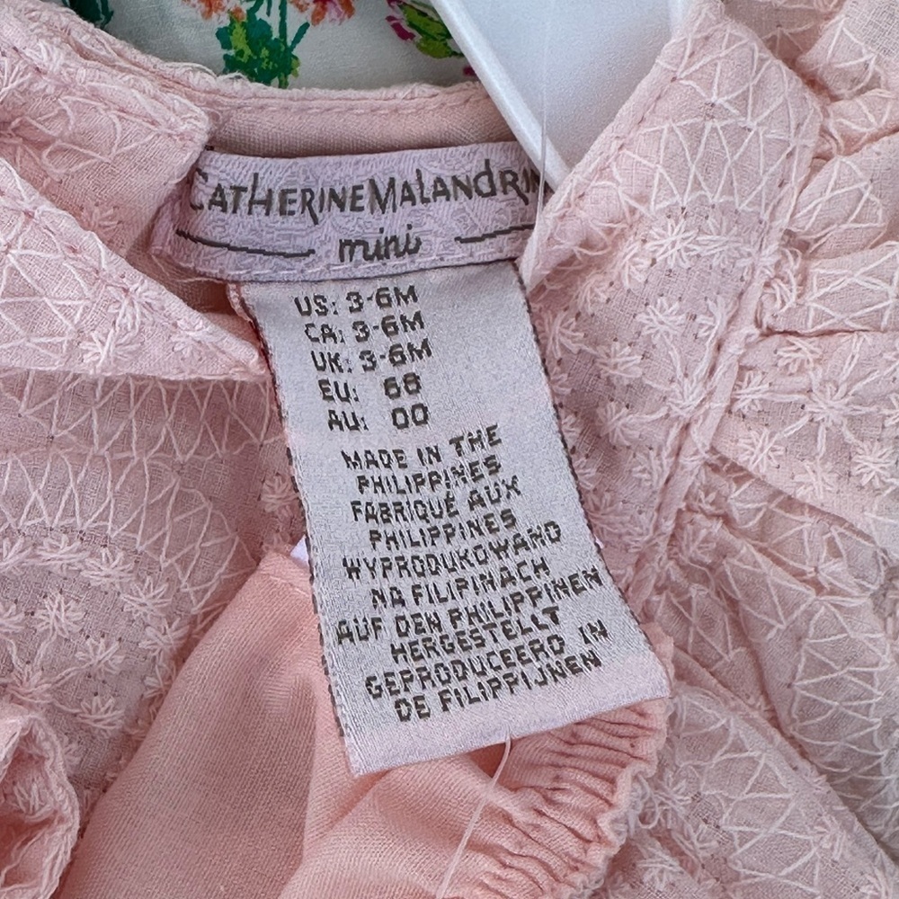 Tommy Bahama And Catherine Malandrino Chic Pink and Green Diaper Covers #A1 2Pc - Picture 11 of 11